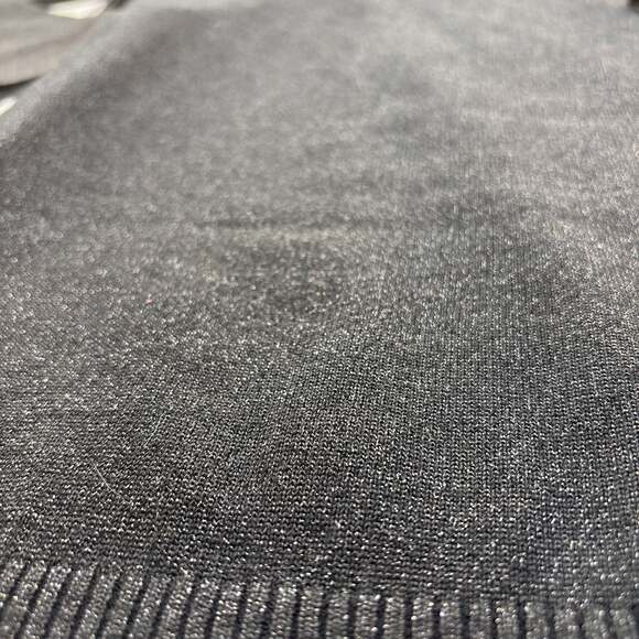 Arden B Sweater Dress Size S Black Cowl Neck Long Bell Sleeves Y2K - Picture 9 of 9